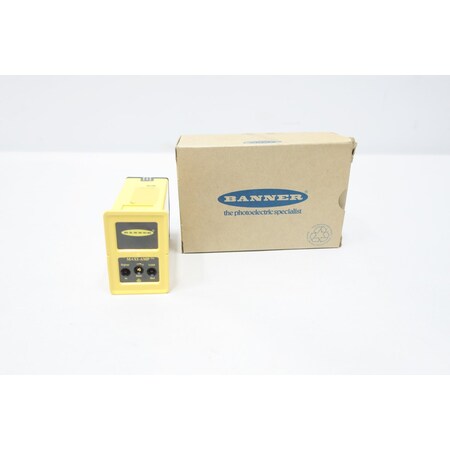 Banner MAXI-AMP PHOTO EYE 110/220V-AC OTHER RELAY CD3RA
